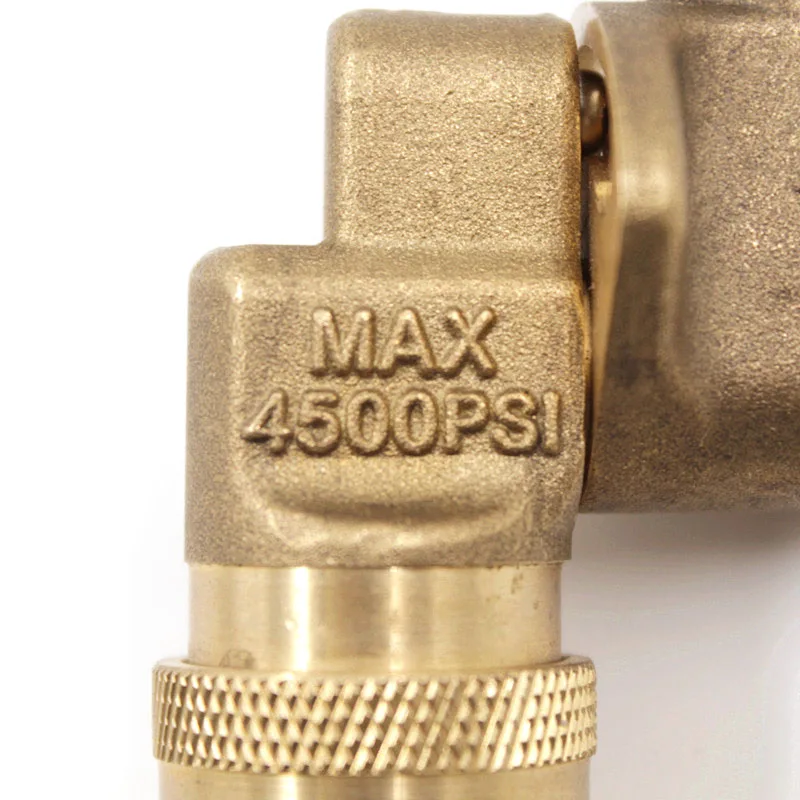 Поворотный соединитель 4500 PSI быстрое соединение 1/4 дюйма для мойки высокого