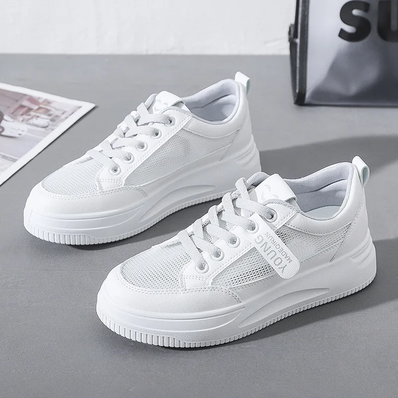 

Women's Breathable Casual Shoes Small White Shoes New Board Shoes Women's Shoes Girls Fashion Outdoor Sport Shoes