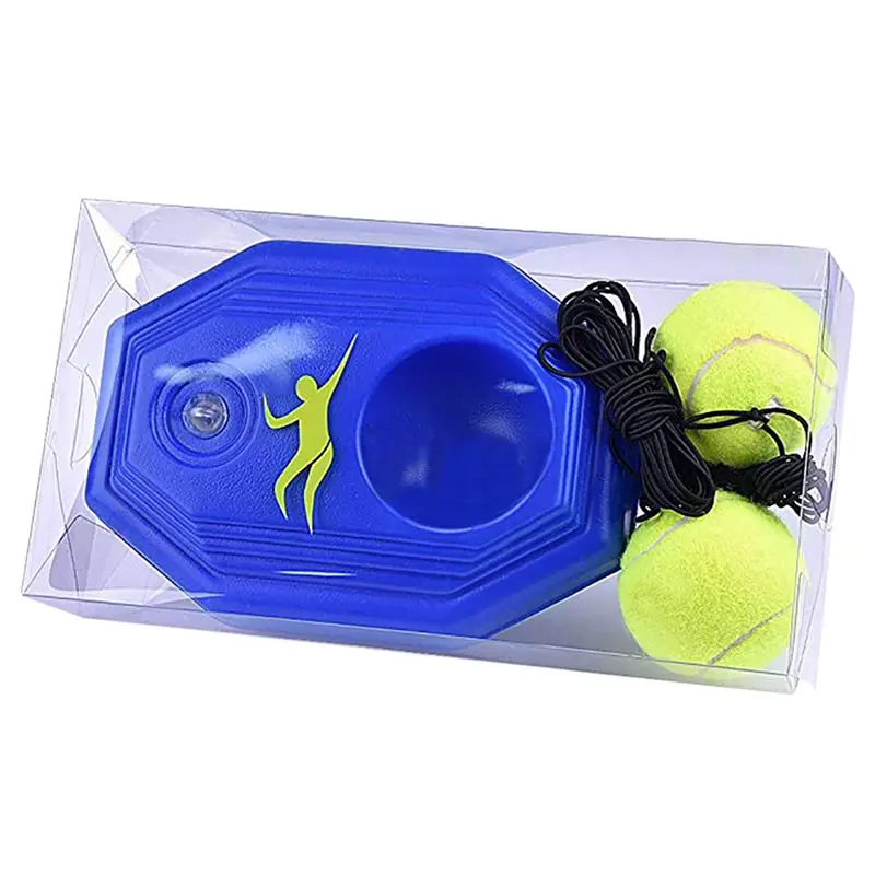 

Tennis Ball Trainers Self-study Baseboard Players Training Aids Practice Tools Supply With Elastic Rope Base