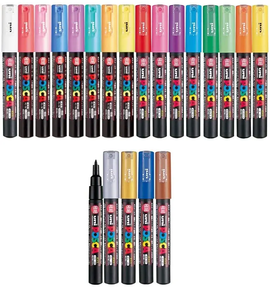 

Акриловый маркер Uni Posca PC-1M, 1 шт.