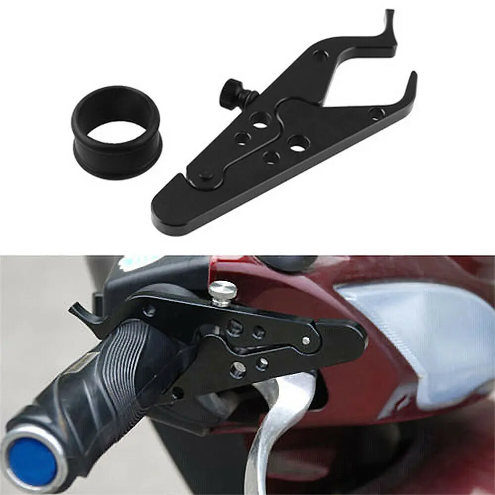 

Universal Throttle Control System Motorcycle Cruise Control Throttle Lock Assist Retainer Relieve Stress Durable Grip Aluminum