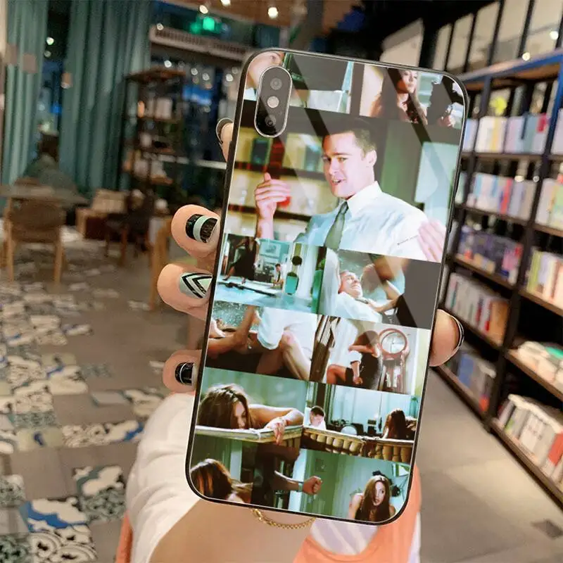 

Mr. & Mrs. Smith TPU Soft Silicone Phone Case Cover Tempered Glass For iPhone 11 Pro XR XS MAX 8 X 7 6S 6 Plus SE 2020 case