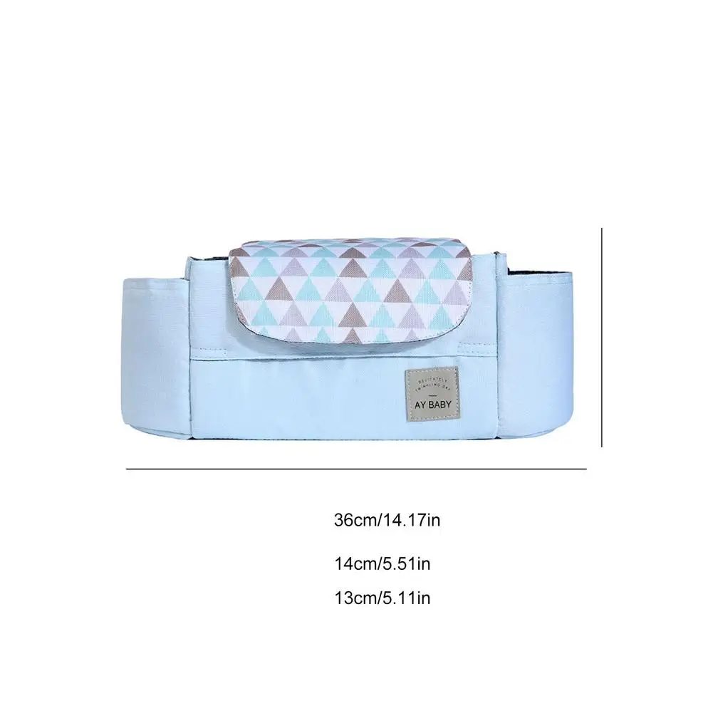 

Baby Stroller Organizer Bag Mummy Diaper Bag Hook Baby Carriage Waterproof Large Capacity Stroller Accessories Travel Nappy