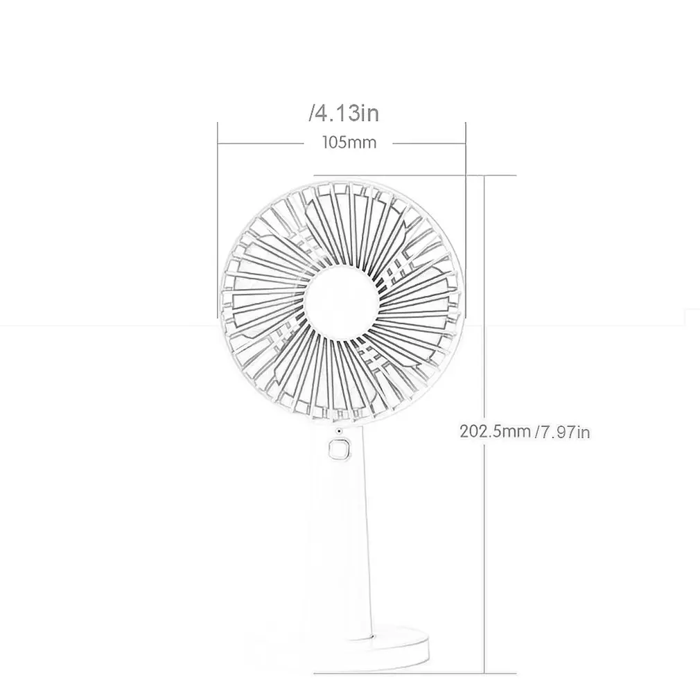 

Creative Usb Mini Windmill Portable Rechargeable Silent Fan With Base Fan Silent Summer Portable Small Fan
