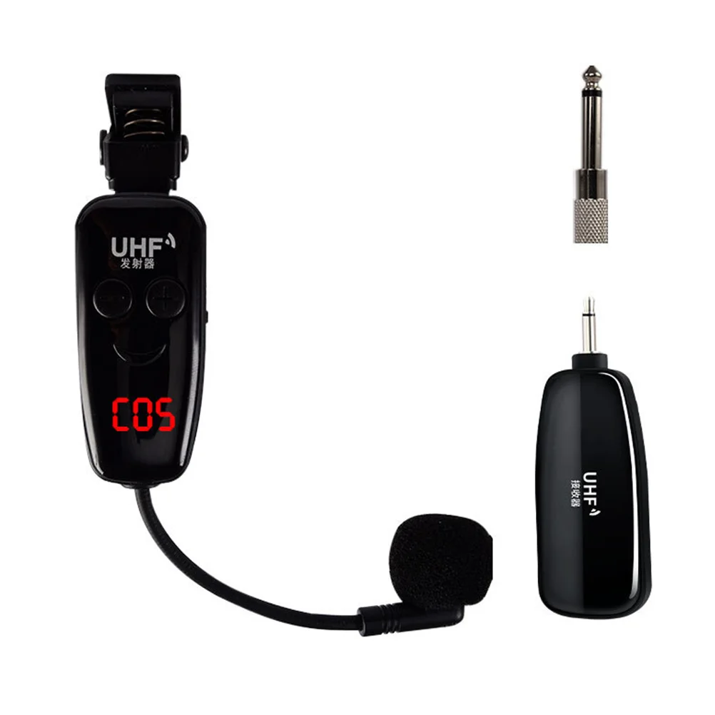 

1 Set Instrument Microphone Wireless Clip-on Instrument Mic for Horn Trumpet