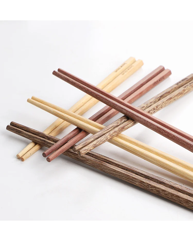 Мусовуд 18 см детские палочки для еды дети твердой древесины Wooden деревянные палочки для еды