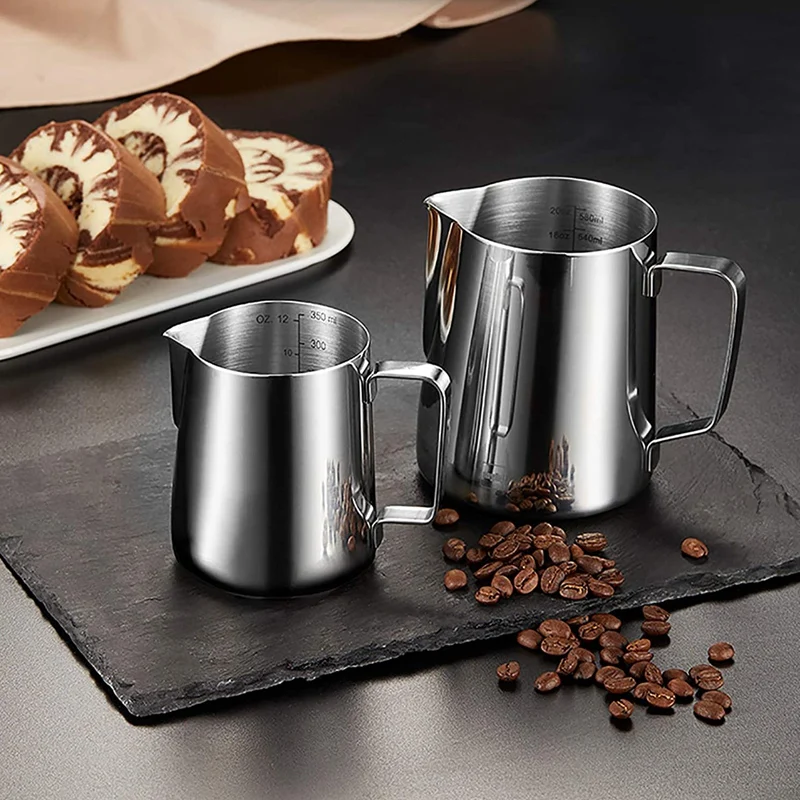 Кувшин для вспенивания молока 2 упаковки кувшины приготовления эспрессо на пару