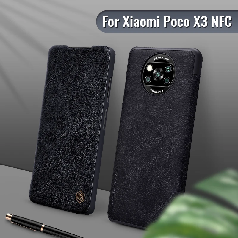 Чехол Poco X3 NFC 6 67 для Pro NILLKIN винтажный откидной Чехол-кошелек из искусственной кожи