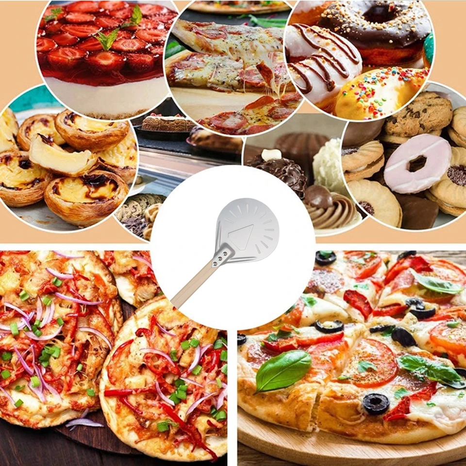 Лопатка для пиццы перфорированная лопатка 7 8 9 дюймов кухонные принадлежности