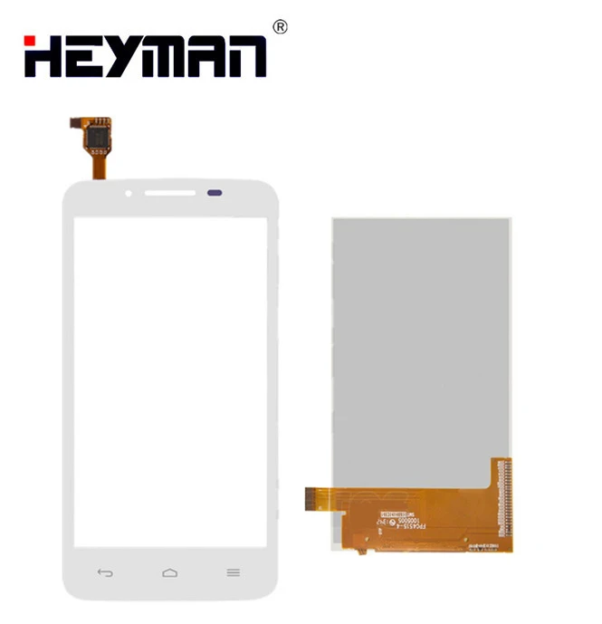 Для huawei Ascend Y511-U30 T00 Dual Sim ЖК-дисплей сенсорный экран дигитайзер стеклянная панель передняя запасные части - Цвет: white Touch with LCD