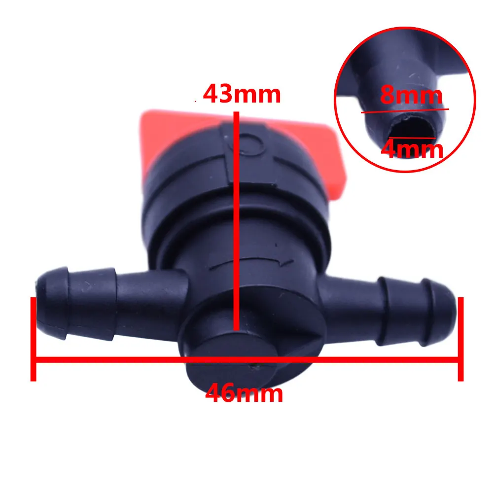 Новый 1/4 "Встроенный прямой Топливный Газ отключает запорный клапан для Snapper