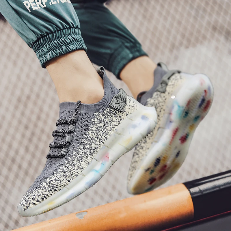 

Men's Breathable Sneakers Mens Classic Sneakers Zapatillas Hombre Casual Shoe Sneaker Hip Hop Trainers For Men 2018 Man