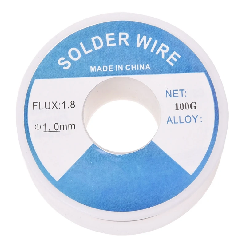 

Promotion! 1 Roll Electronics Solder Wire 1,0 mm 100G Soldering Wire & 1 Set Soldering Iron Support with Sponge Spring Base