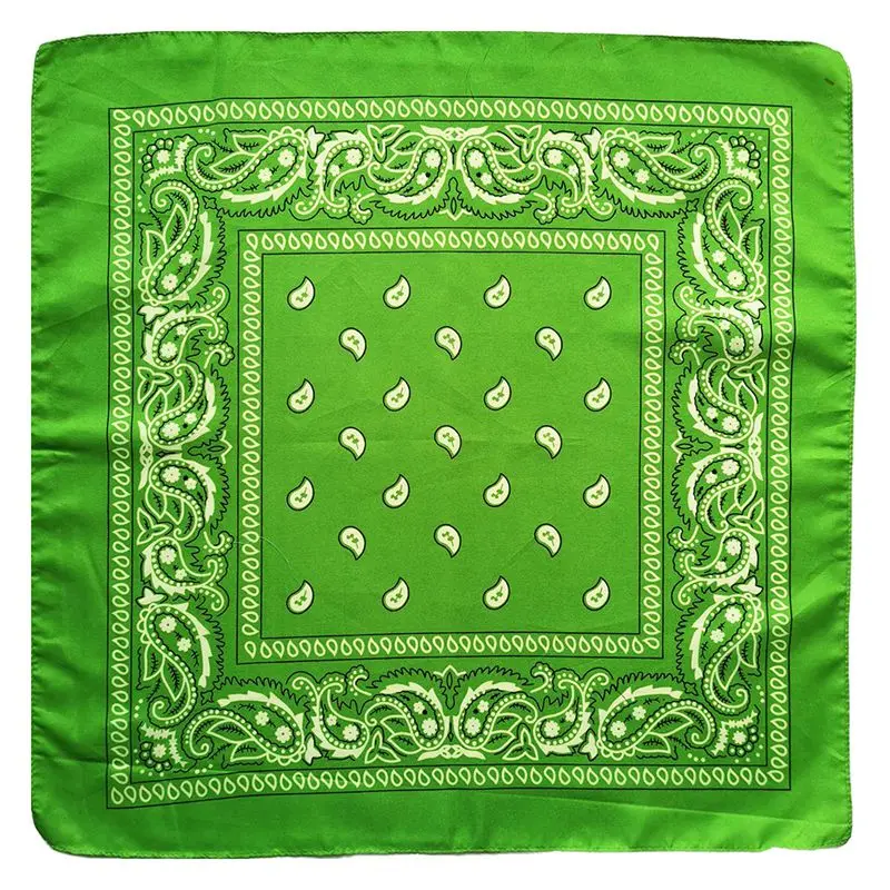 Бандана для уличного танца Paisley из полиэстера хип-хоп бандана верховой езды пират