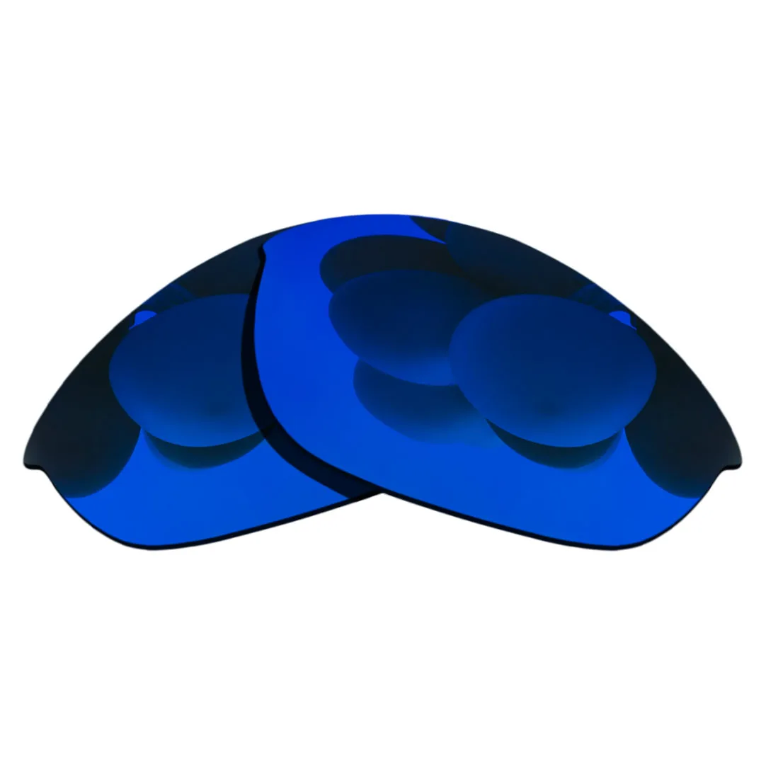 

Polarized Sunglasses Replacement Lenses for-Half Jacket Frame - Deep Blue