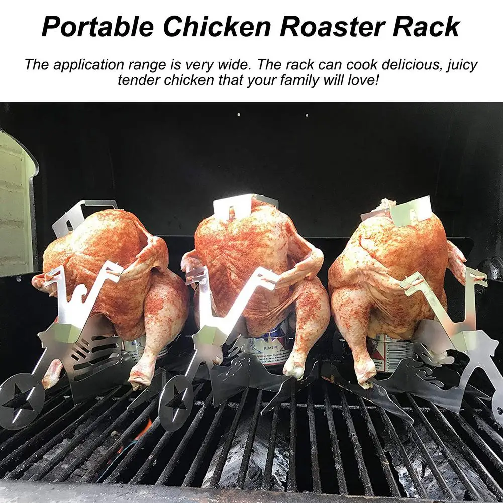 Нержавеющая сталь куриная ножка стеллаж для выставки товаров жаровня стенд