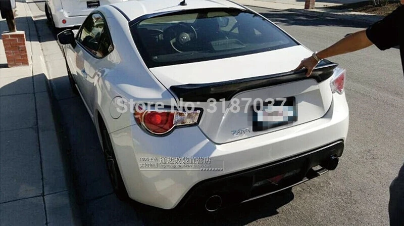 Для Subaru BRZ GT86 2012-2015 задний багажник Тип FRP стекловолокно Неокрашенная детская