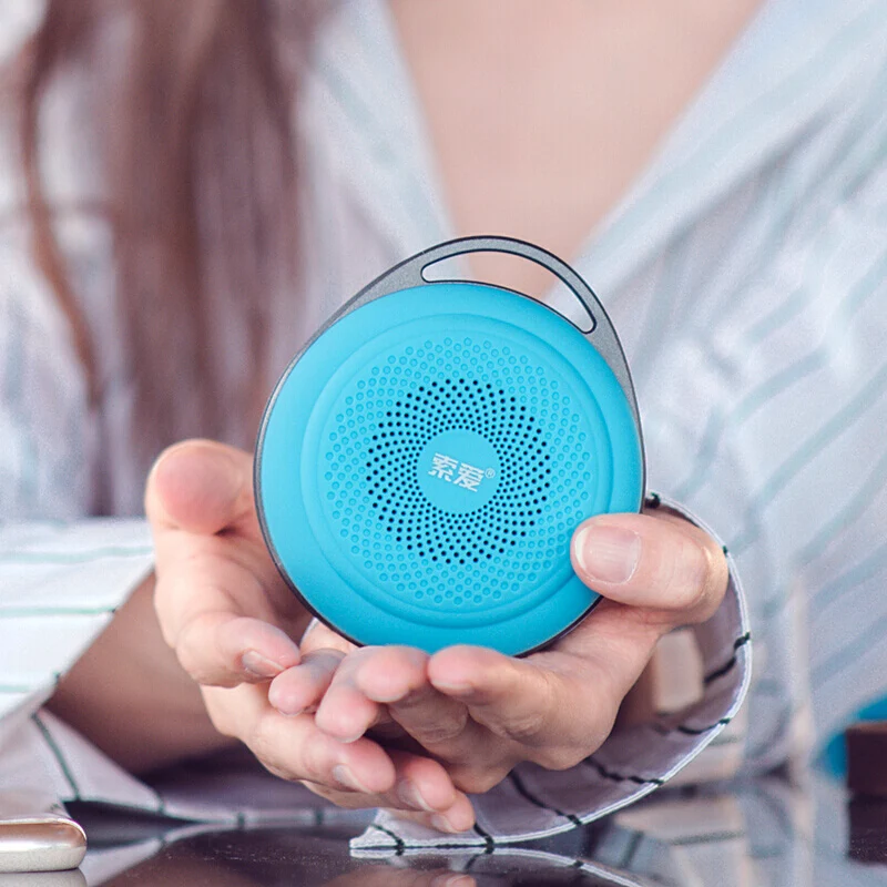 SOAIY S33 Bluetooth динамик мини беспроводной громкий TF USB Сабвуфер наружный для верховой