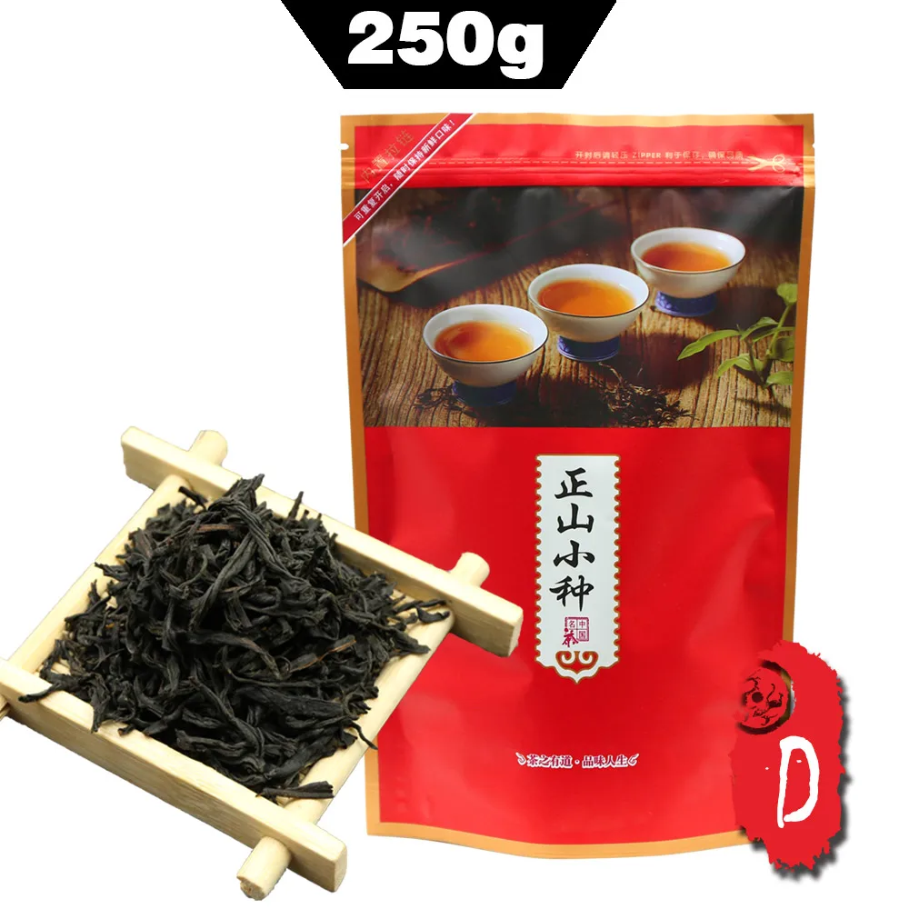 

2021 черный китайский чай Lapsang Souchong с некопченым вкусом Cha 250 г