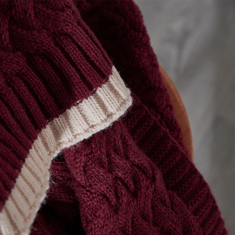 2020 модные шерстяные вязаные одеяла повседневные офисные классические для дивана