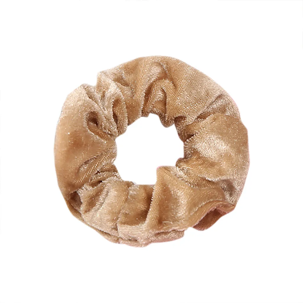 1 шт. Velluto Scrunchies Fasce Accessori Per Capelli Donne Ragazze Capelli Elastici Cravatta In Gomma anello corda per cape