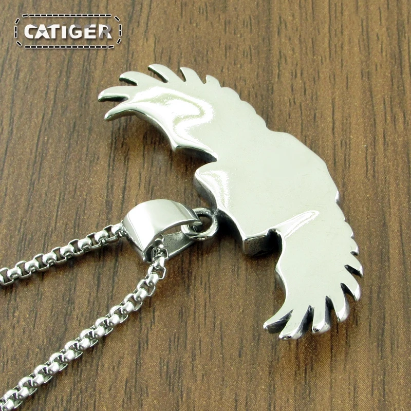 Бесплатная доставка Панк Серебряный цвет черный 316L нержавеющая сталь байкерские