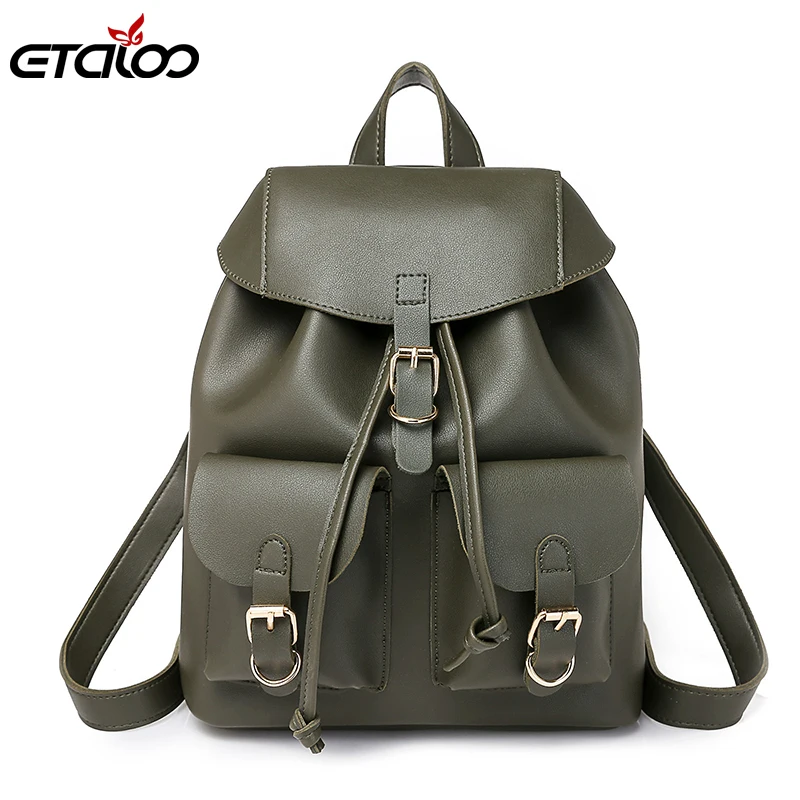 2021 женские кожаные рюкзаки винтажная женская сумка на плечо Женский дорожный