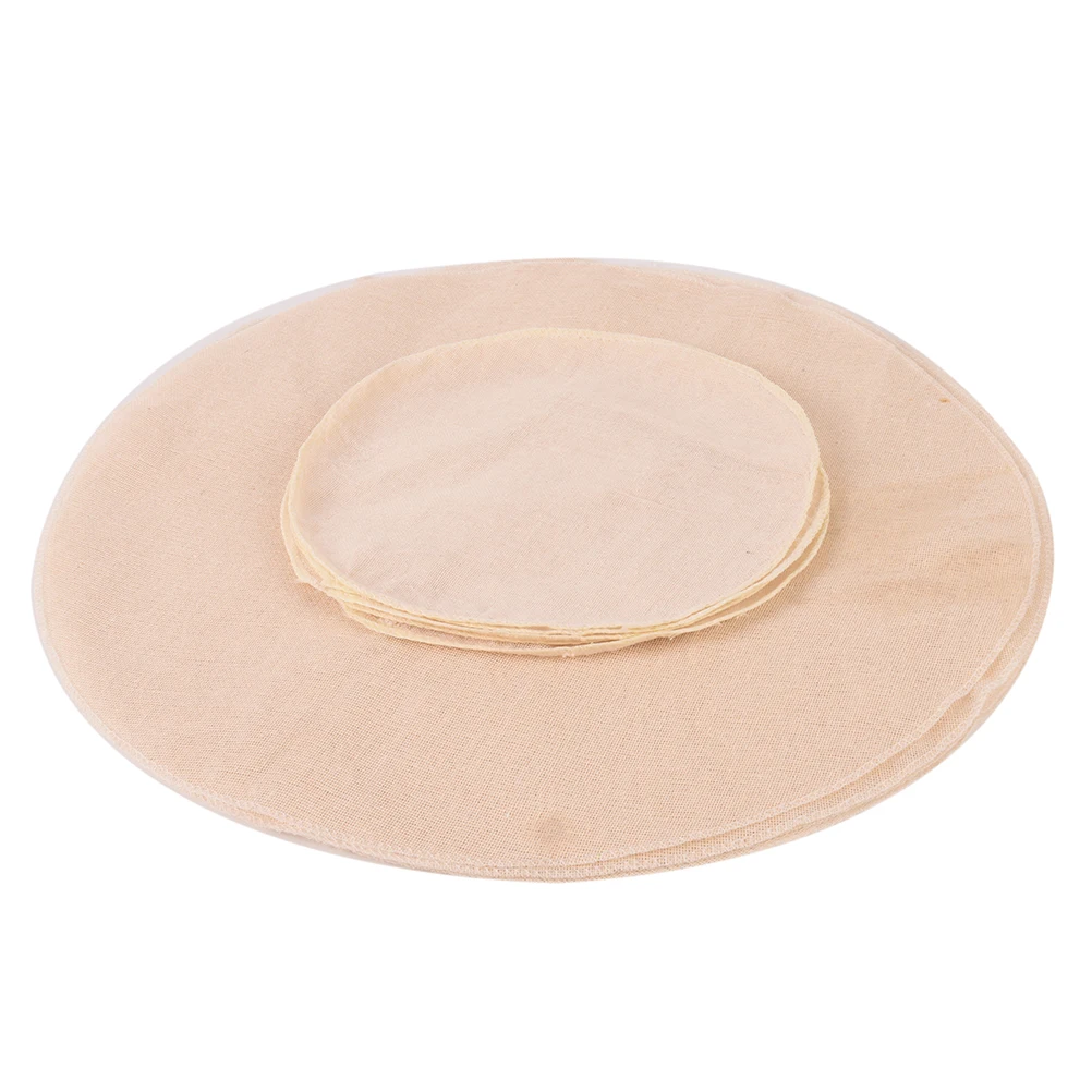 

5pcs 30/50cm Size S L Cheese Clothes Cotton Steam Pot Cloth For Cheese Cloth Round Steamed Bread Mat Dia
