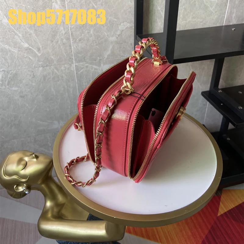 

top quality 2021 high quality genuine leather ladies cosmetic bag fashion shoulder bag handbag