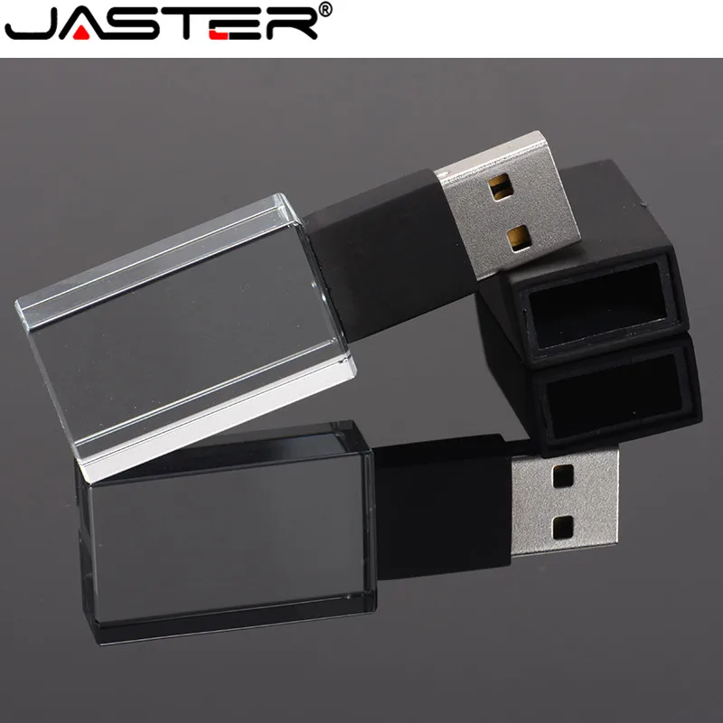 JASTER элегантный розовый Золотой ярко-розовый кристалл usb 2,0 флеш-накопитель с логотипом на заказ 4 ГБ 8 ГБ 16 ГБ 32 ГБ 64 ГБ 128 ГБ