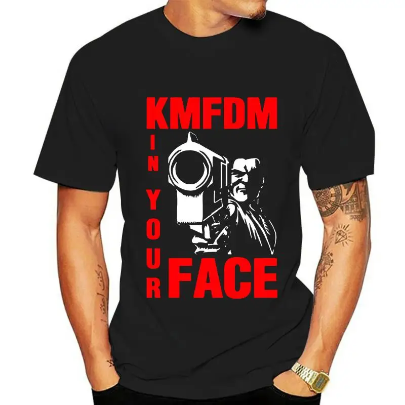 

Vintage 1995 Kmfdm In Your Face Concert Tour T Shirt