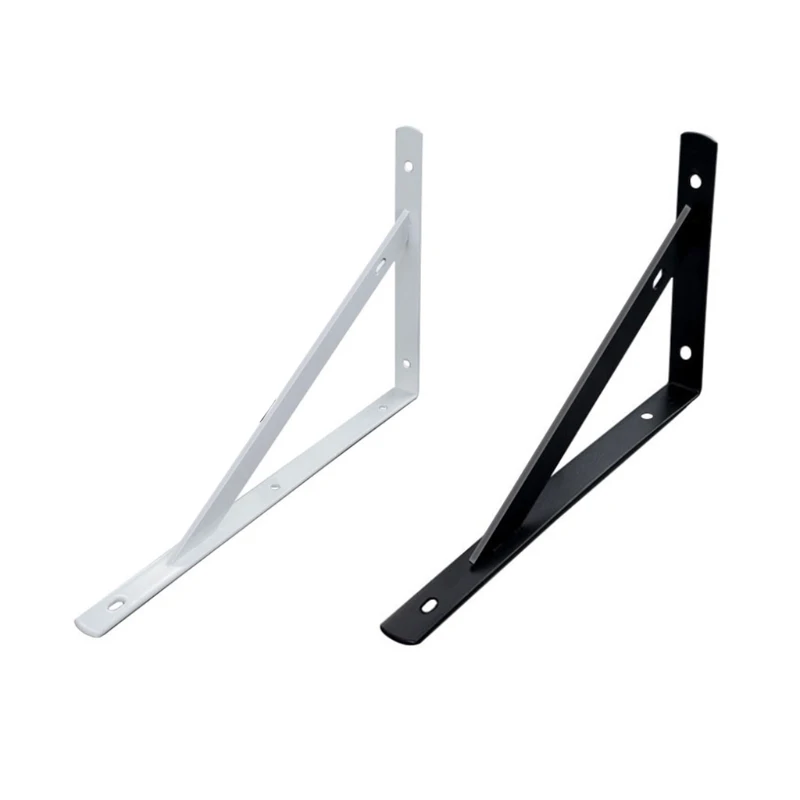 

4 Pcs Wall Mounted Float Shelf Brackets Heavy Duty Metal Shelf Bracket for Bookcases, Kitchen Shelves, Display Shelves