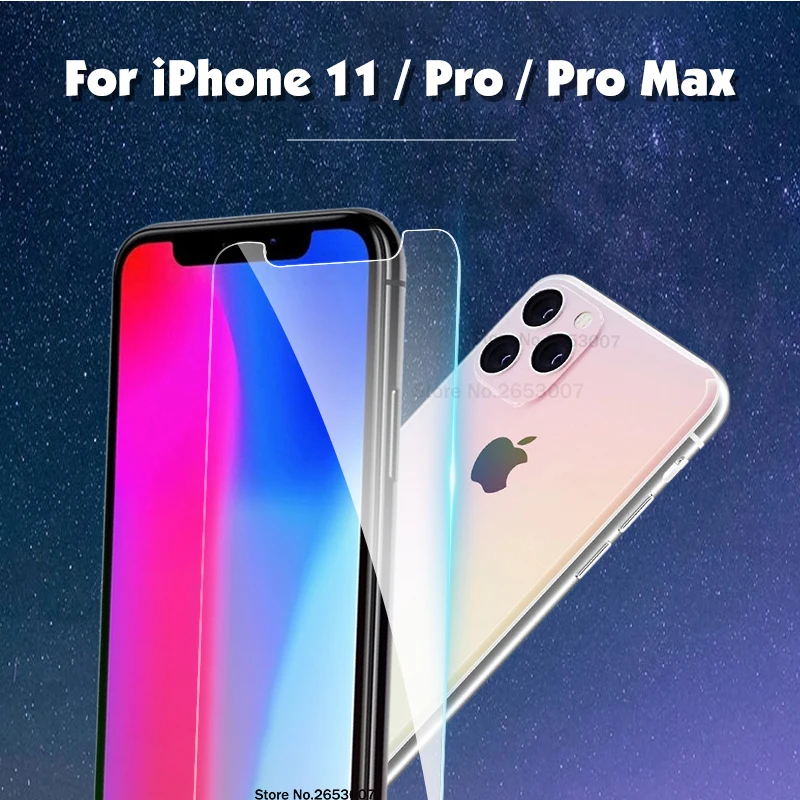 Защитное стекло закаленное для iPhone 11/X/XS/11 Pro/Max/XR/7/8|Защитные стёкла и плёнки
