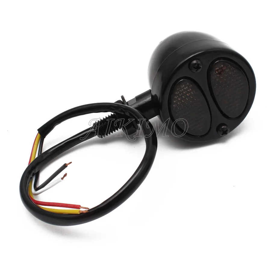 10 мм пуля мотоциклетный светодиодный индикатор поворотов тормозной задний