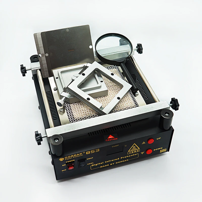 

Preheating table GORDAK-853 with bga reballing station HT-90 silver