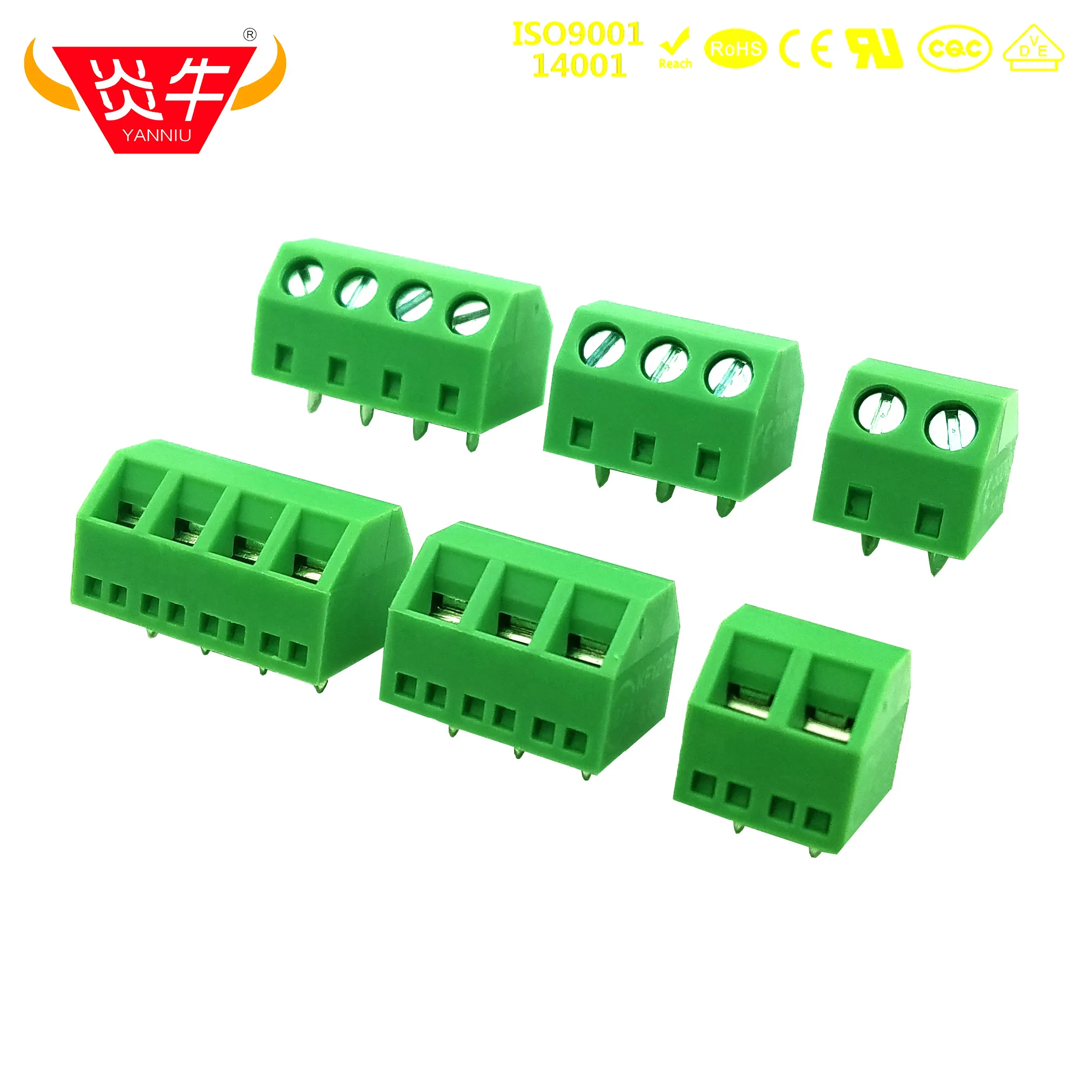 KF127S 5 08 2P ~ 12P PCB универсальные Винтовые клеммные блоки DG127S мм 2PIN 12PIN SMKDSN1 5/2 1869211 PHOENIX