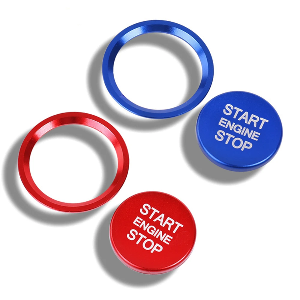 Декоративные наклейки на кнопку запуска двигателя автомобиля для Audi A4 A5 A6 A7 Q5 Q7