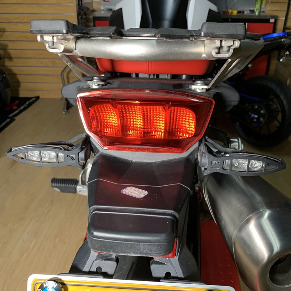 Задний свет сигнал поворота светодиодный светильник протектор для BMW R1200GS GS1200 ADV