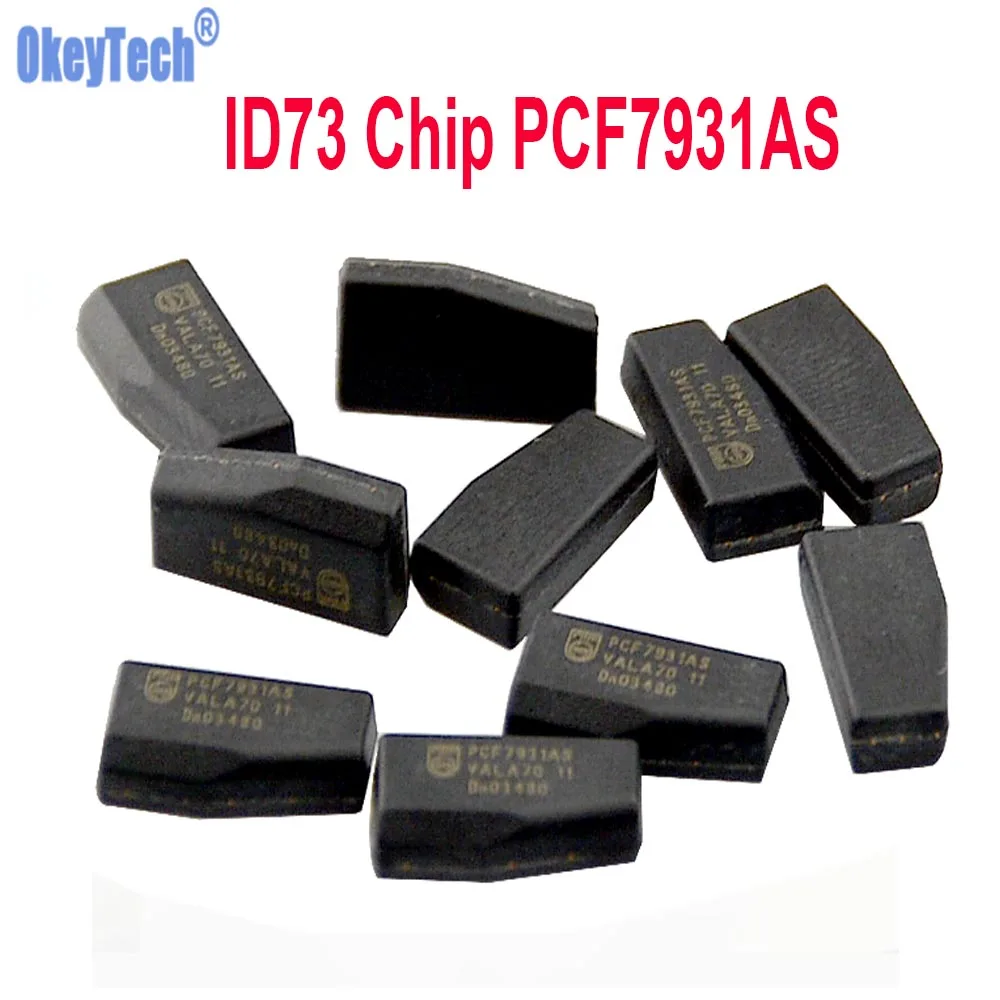 OkeyTech 1/3/5 шт. оригинальный чип для автомобильного ключа ID73 PCF7931AS чип транспондера для Mercedes Benz для BMW для Land Rover высокое качество