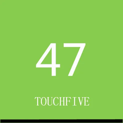 TOUCHFIVE 168 цветов одиночные художественные маркеры Кисть ручка эскиз на спиртовой основе маркеры двойная головка манга ручки для рисования товары для рукоделия - Цвет: 47-grass green