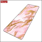 Большой коврик для мыши Розовый Блестящий розовый золотой белый мраморный большой коврик для мыши игровой стол коврик для клавиатуры коврик для мыши 90x4 0 см80x30см