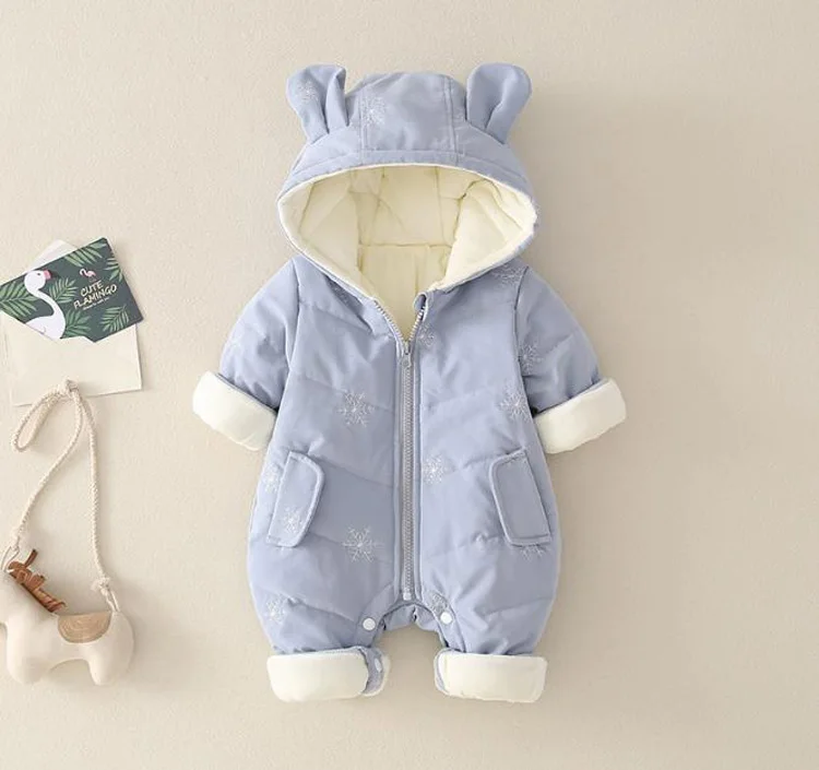 

Baby jumpsuits boys and girls Newborn babies winter cotton crawl clothes