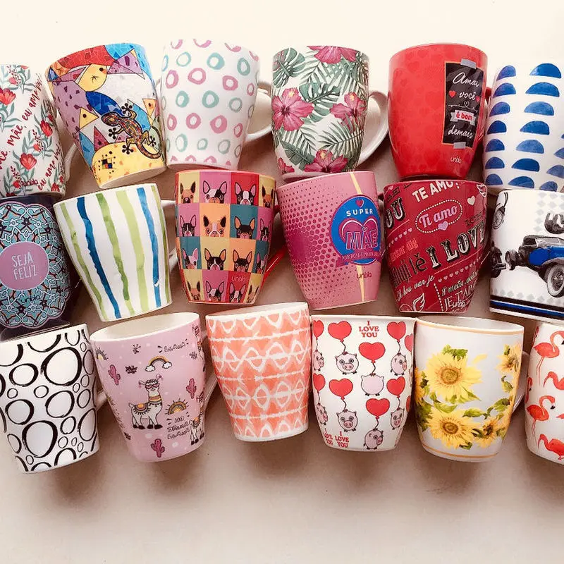 Креативная керамическая чашка для молока кофейная кружка новая Студенческая