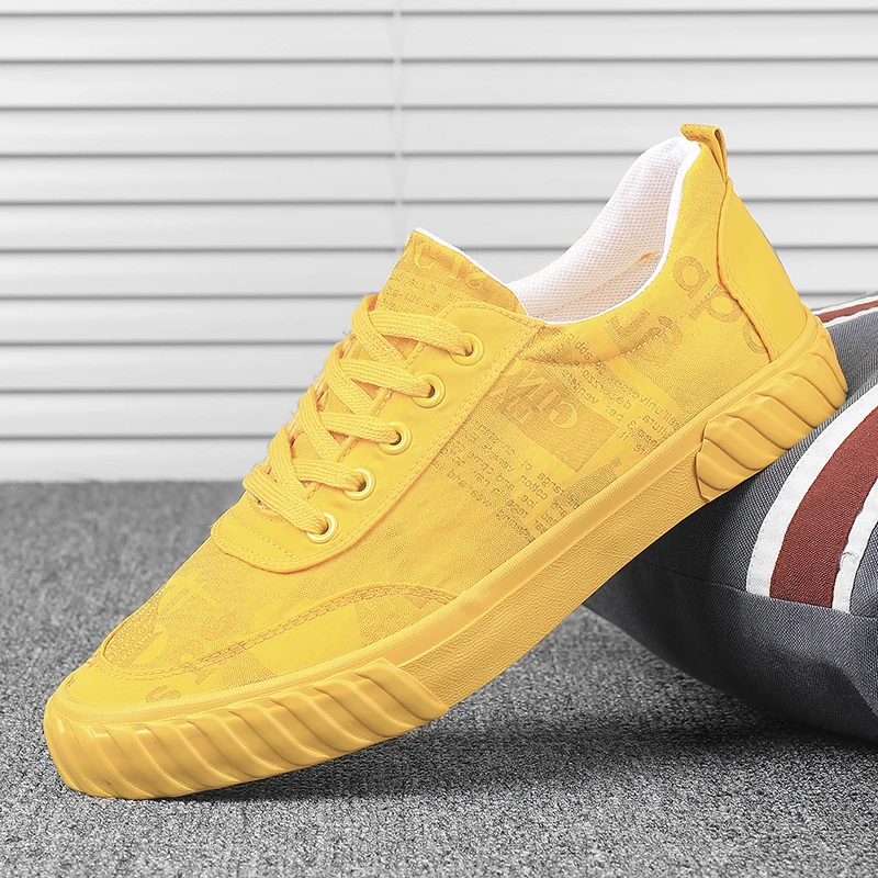 Удобные мужские туфли на плоской подошве повседневные лоферы летние парусиновые