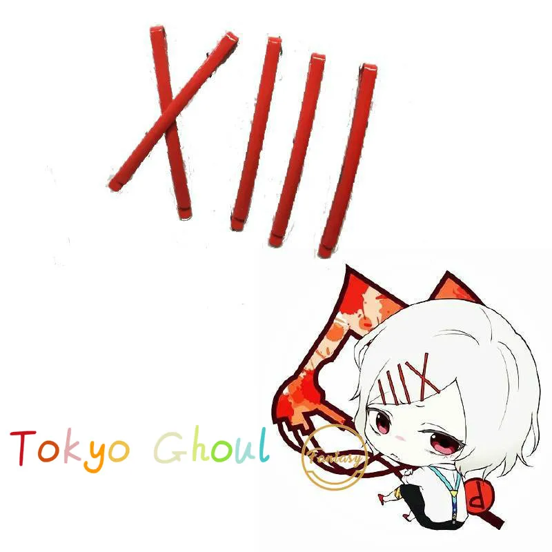 Одежда с надписью Tokyo Ghoul Juzo Suzuya Kagerou Project Татэяма Аяно красный заколка для волос 5