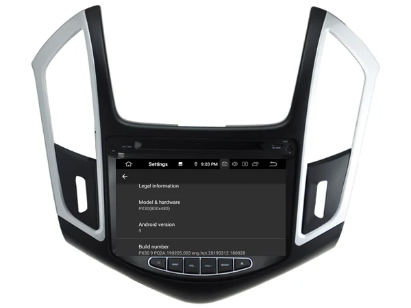 PX5 Octa (8)-Core Android 9 0 автомобильный dvd-плеер для Chevrolet Cruze 2014 аудио gps Мультимедиа
