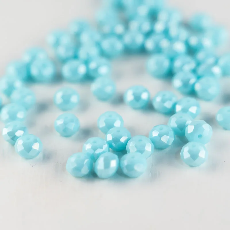 MH Горячая Продажа Твердые стеклянные цветные бусины австрийского выреза