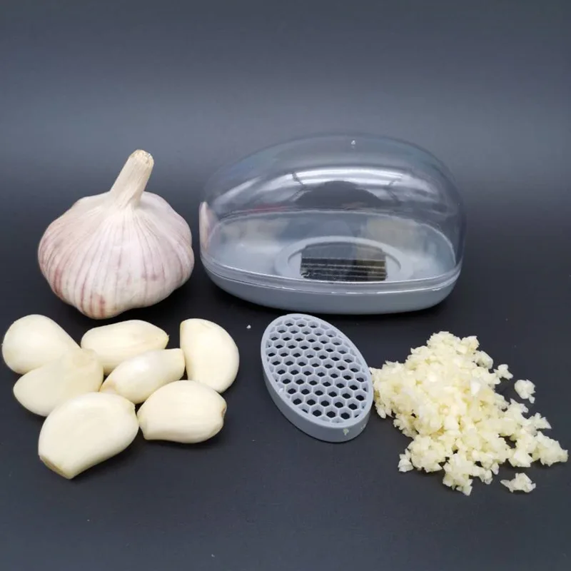 

1pcs Garlic Press Manual Garlic Mincer Chopping Garlic Tools Curve Fruit Vegetable Tools Kitchen Gadgets