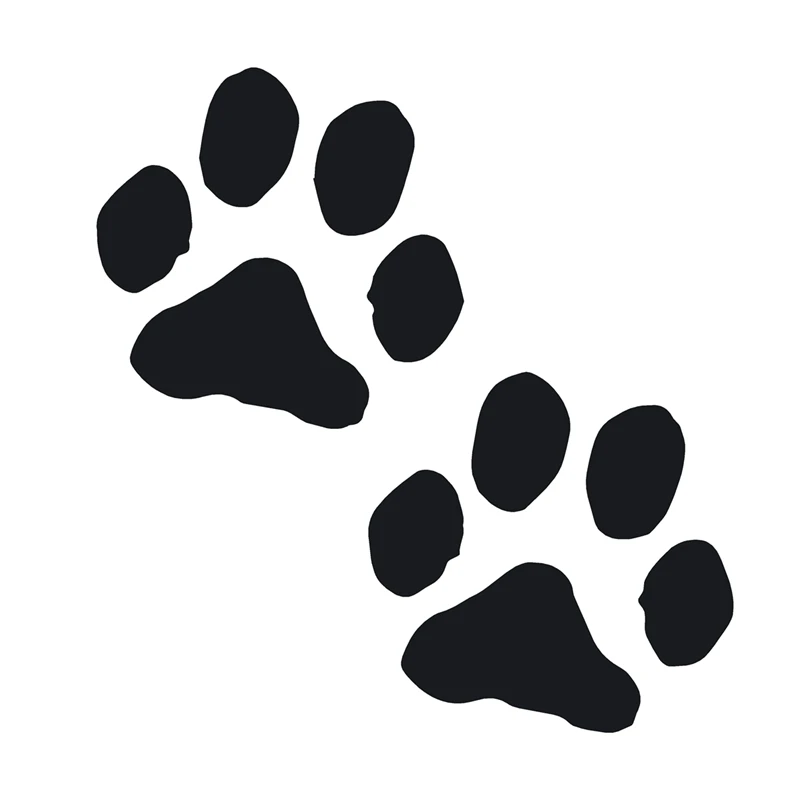 40706 # наклейки на авто ОТПЕЧАТКИ ЛАП водонепроницаемые машину наклейка для