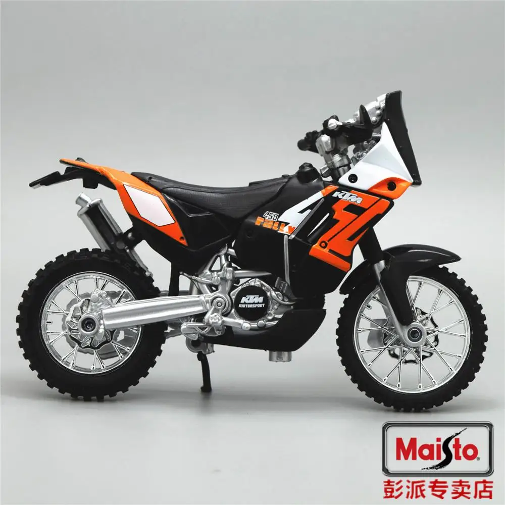Maisto 1/18 1:18 Масштаб KTM 450 ралли мотоциклы литье под давлением дисплей модели подарок